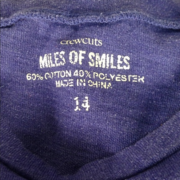 Crewcuts Long Sleeved Tee Heather Grape 14 - Picture 2 of 4